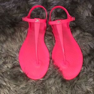 ❌SOLD❌ Lacoste rubber sandals